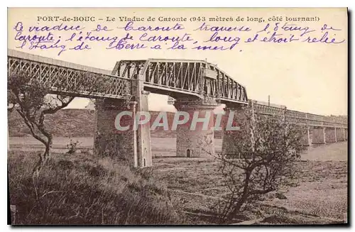 Ansichtskarte AK Port de Bouc Le Viaduc de Caronte