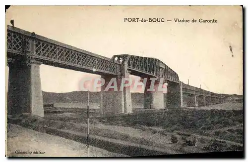 Ansichtskarte AK Port de Bouc Viaduc de Caronte