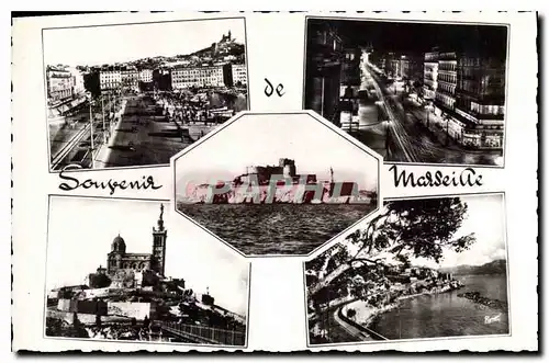 Cartes postales Le Littoral Mediterraneen Marseille Souvenir