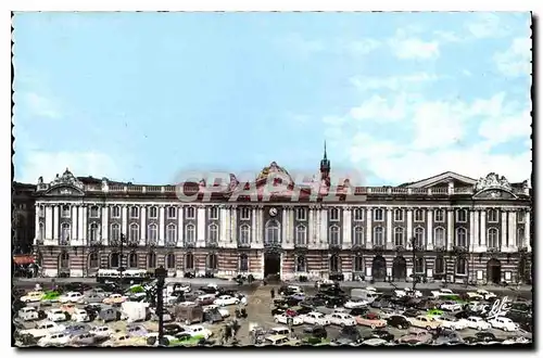 Ansichtskarte AK Toulouse La Ville Rose Place et Facade du Capitole Hotel de Ville