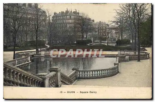 Cartes postales Dijon Square Darcy