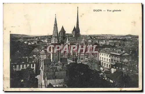 Cartes postales Dijon Vue generale