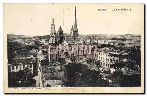 Cartes postales Dijon Vue generale