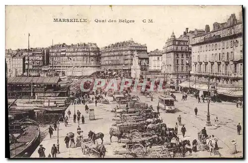 Cartes postales Marseille Quai des Belges