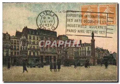 Cartes postales Lille La Grand Place