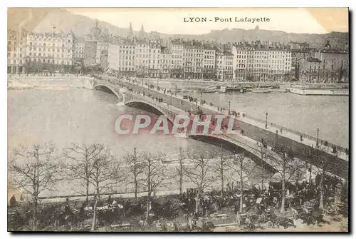 Cartes postales Lyon Pont Lafayette