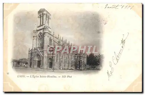 Cartes postales Lyon L'Eglise Ste Blandine