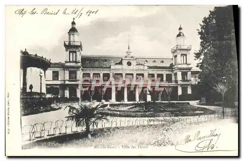 Cartes postales Aix les Bains Villa des Fleurs