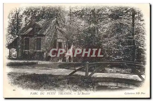 Cartes postales Parc du Petit Trianon Le Boudoir