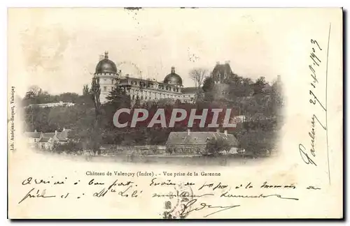 Ansichtskarte AK Chateau de Valencay Indre Vue prise de la Garenne