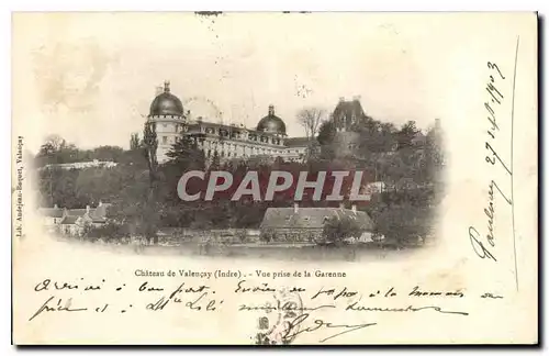 Cartes postales Chateau de Valencay Indre Vue prise de la Garenne