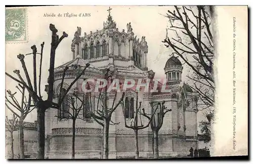 Cartes postales Abside de l'Eglise d'Ars
