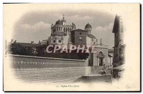 Cartes postales Eglise d'Ars Ain