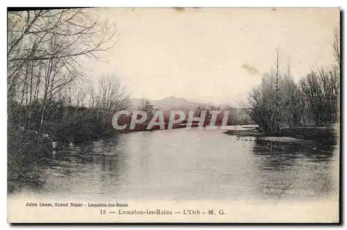 Cartes postales Lamalou les Bains L'Orb