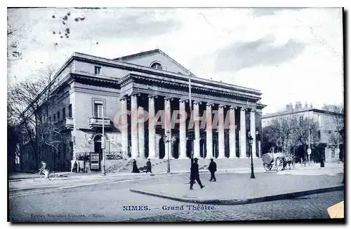 Cartes postales Nimes Grand Theatre