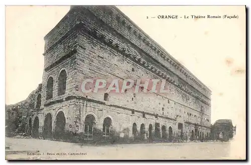 Cartes postales Orange Le Theatre Romain Facade