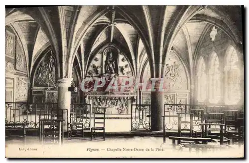 Cartes postales Figeac Chapelle Notre Dame de la Pitie