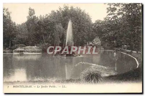 Cartes postales Montelimar Le Jardin Public