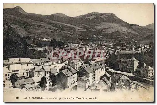Ansichtskarte AK La Bourboule Vue generale et le Puy Gros
