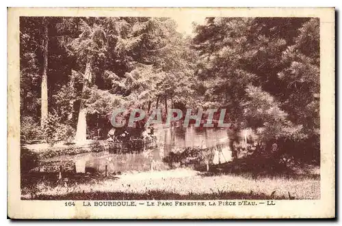 Ansichtskarte AK La Bourboule Le Parc Fenestre la Piece d'Eau