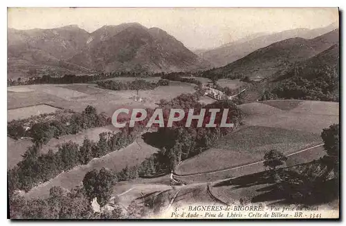 Cartes postales Bagneres de Bigorre Pic d'Aude Pene de l'Heris  Crete de Billexe