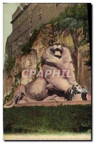 Cartes postales Belfort Le lion