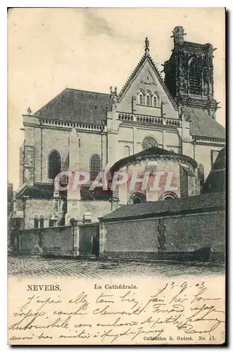 Cartes postales Nevers La Cathedrale