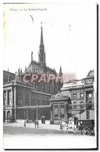 Ansichtskarte AK Paris La Ste Chapelle