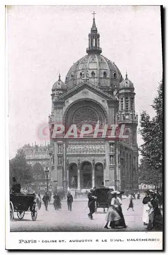 Cartes postales Paris Eglise St Augustin