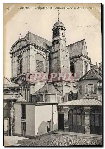 Ansichtskarte AK Troyes l'Eglise Saint Pantaleon