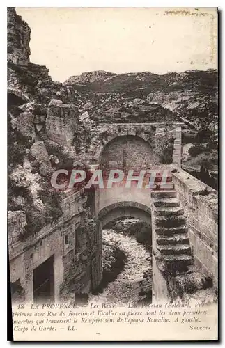 Ansichtskarte AK La Provence Les Baux Pourlan Poterne Corps de Garde