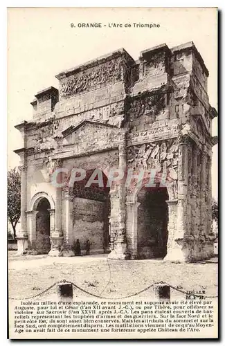 Cartes postales Orange l'Arc de Triomphe