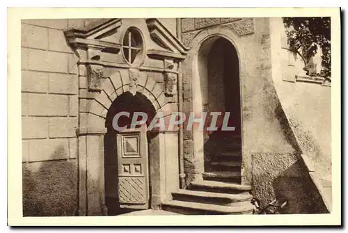 Cartes postales Chartreuse de Valbonne Porte Henri II Escalier de l'Hostellerie