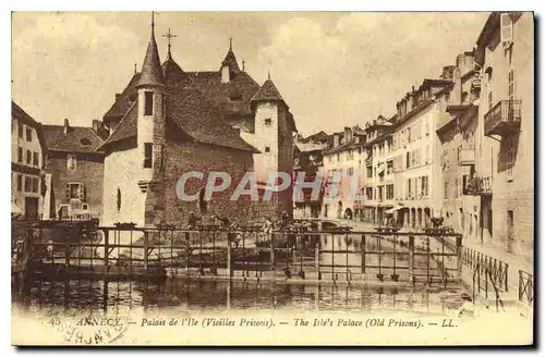 Cartes postales Annecy Palais de l'Ile Vieilles Prisons