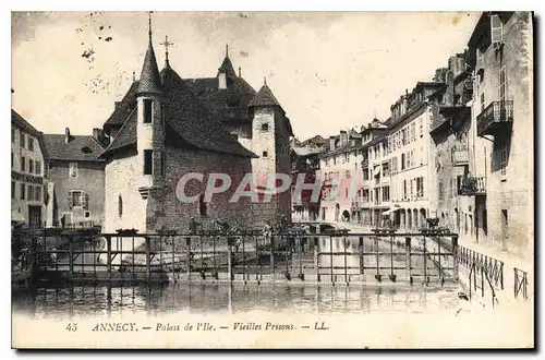 Cartes postales Annecy Palais de l'Ile Vieilles Prisons