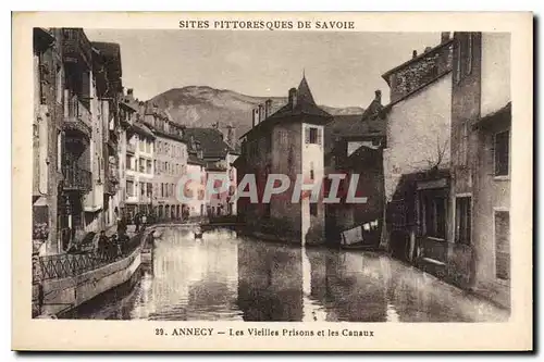 Cartes postales Annecy Les Vieilles Prisons et les Canaux