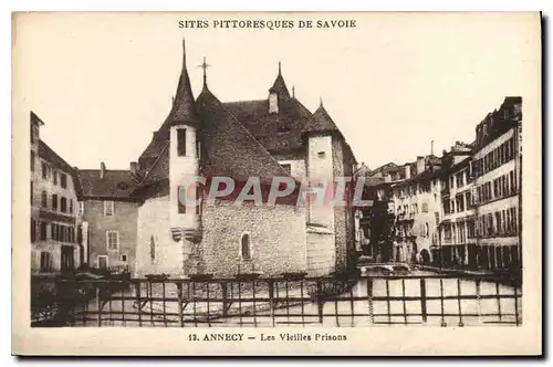 Cartes postales Annecy Les Vielles Prisons