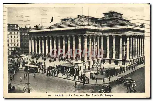 Cartes postales Paris La Bourse