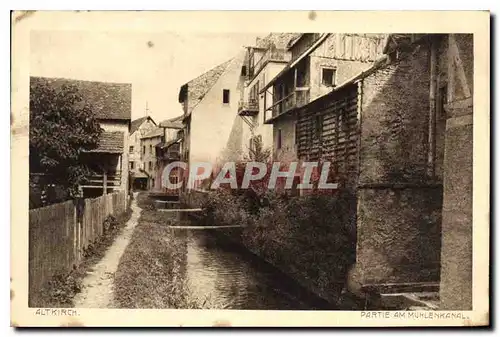 Cartes postales Alkirch Partie am Muhlenkanal