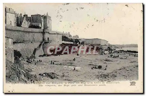 Cartes postales Saint Malo Les Remparts