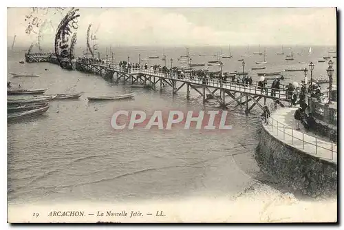 Cartes postales Archachon La Nouvelle Jetee