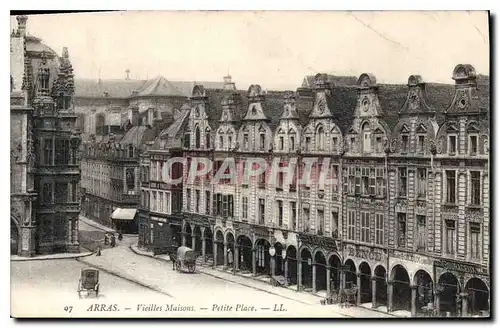 Cartes postales Arras Vieilles Maisons Petite Place