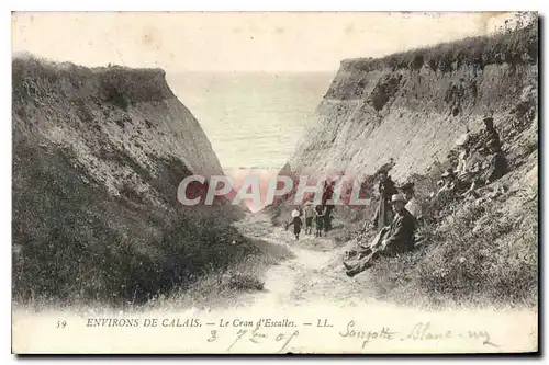 Ansichtskarte AK Environs de Calais Le Cran d'Escalles