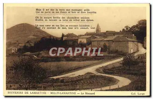 Cartes postales Milly Lamartine Le Monsard