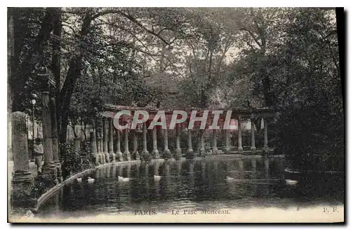 Cartes postales Paris Le Parc Monceau