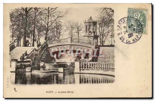 Cartes postales Dijon La Place Darcy