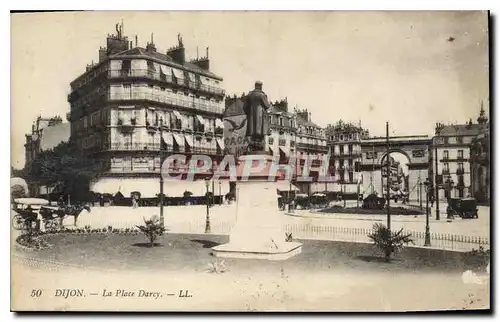 Cartes postales Dijon La Place Darcy