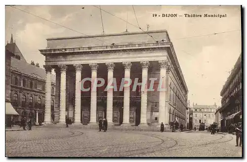 Ansichtskarte AK Dijon Theatre Municipal