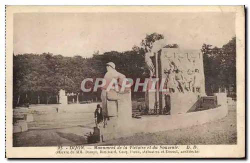 Cartes postales Dijon Monument de la Victore et du Souvenir