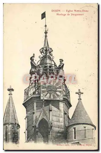 Ansichtskarte AK Dijon Eglise Notre Dame Horloge de Jacquemart